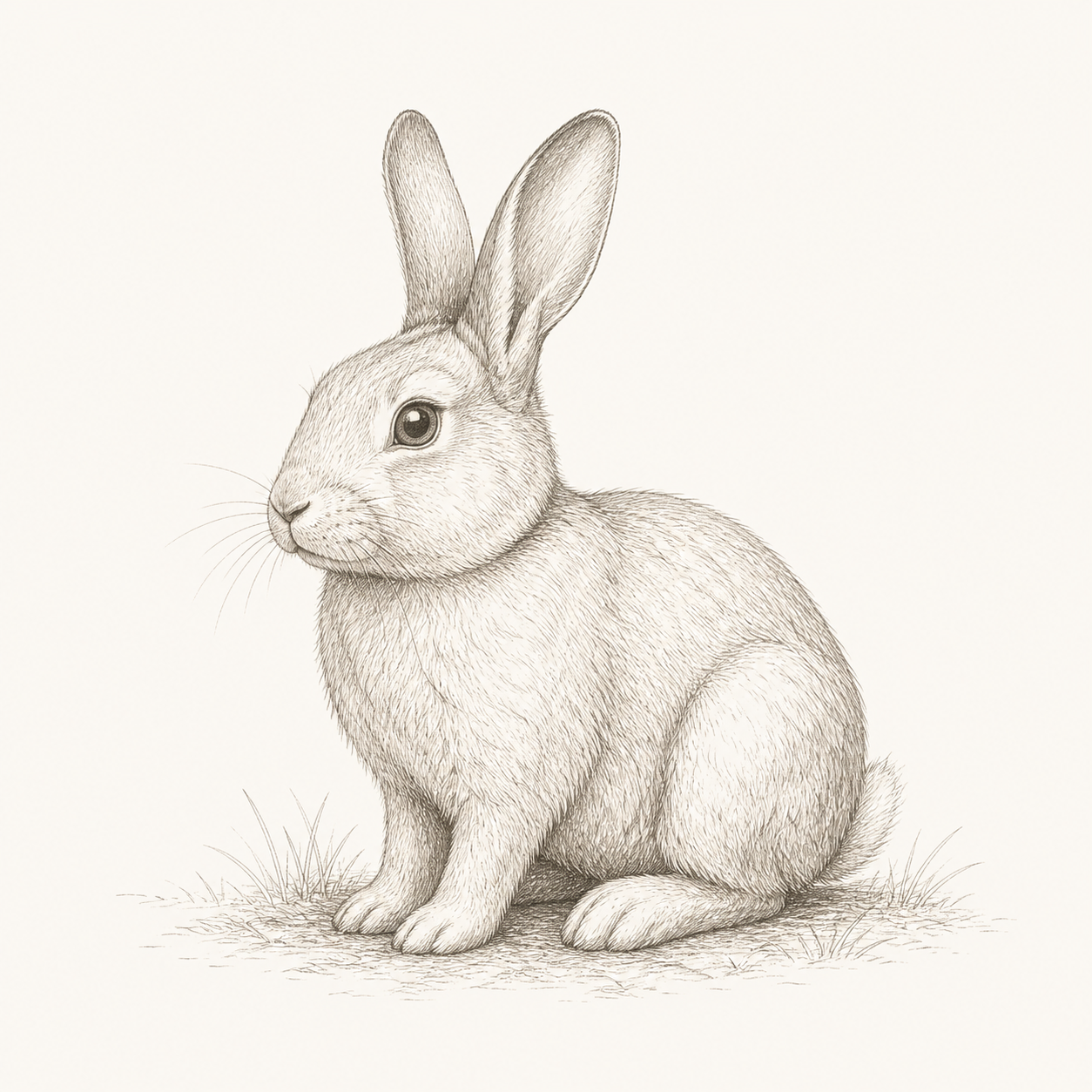 Ilustracja hero AI Rabbit Hole.